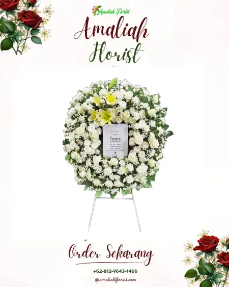 Krans Bunga Duka Bejijong