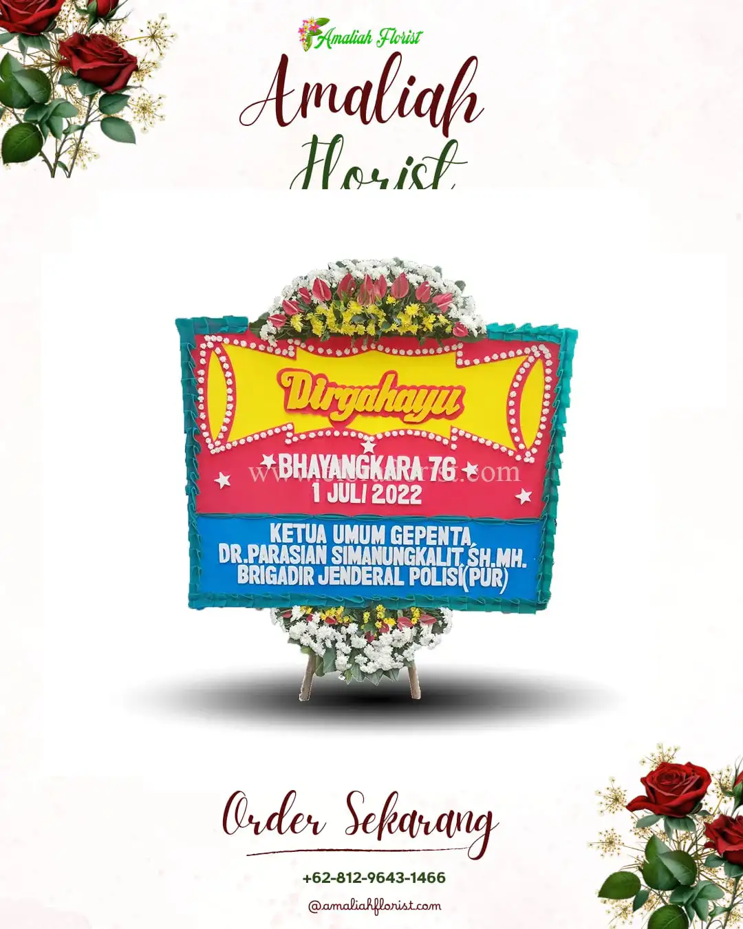 Papan Bunga HUT Ulang Tahun Bejijong